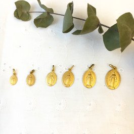 Médaille Miraculeuse en or 18 carats