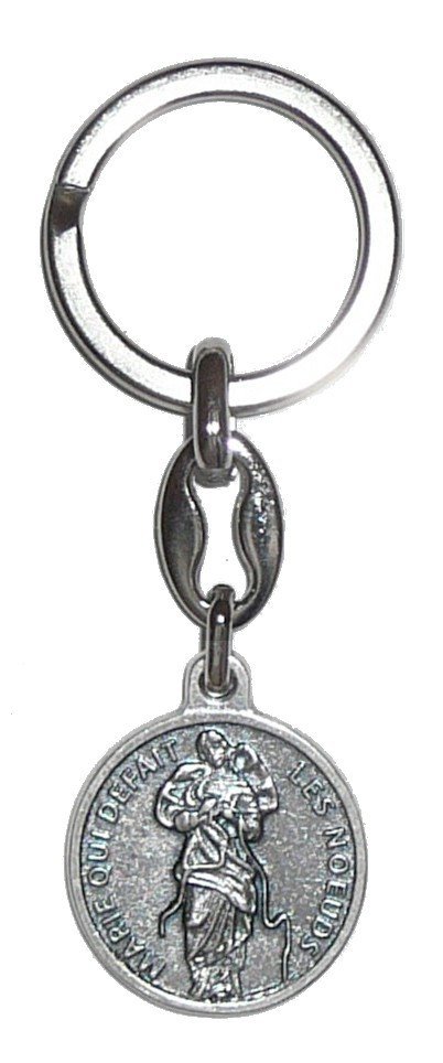 Porte-clés Marie qui défait les nœuds avec prière