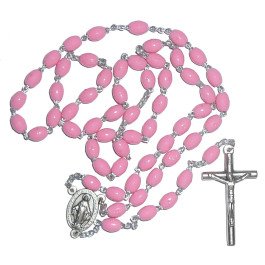 Chapelet indécrochable - Rose