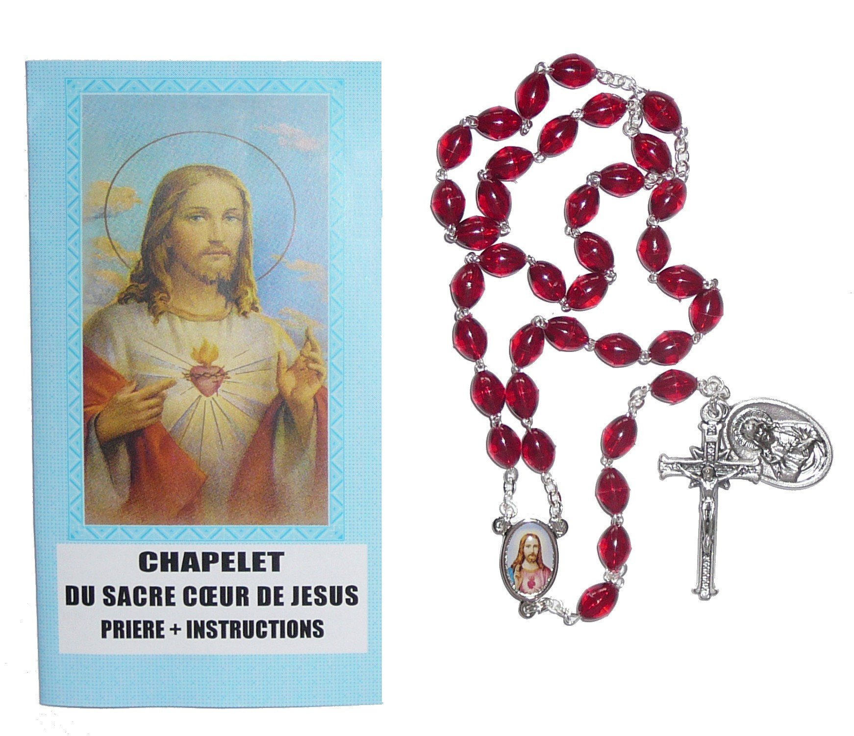 Chapelet du SacréCoeur de Jésus La Boutique STM