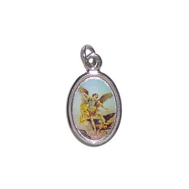 Médaille de saint - résine - 15 mm ou 25 mm