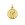 Médaille de la Vierge en prière 18mm - plaqué or