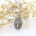 Médaille Miraculeuse festonnée - argent