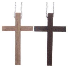 Croix d'aube avec cordon - 10 cm