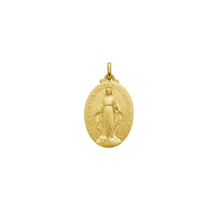 Médaille Miraculeuse - plaqué or
