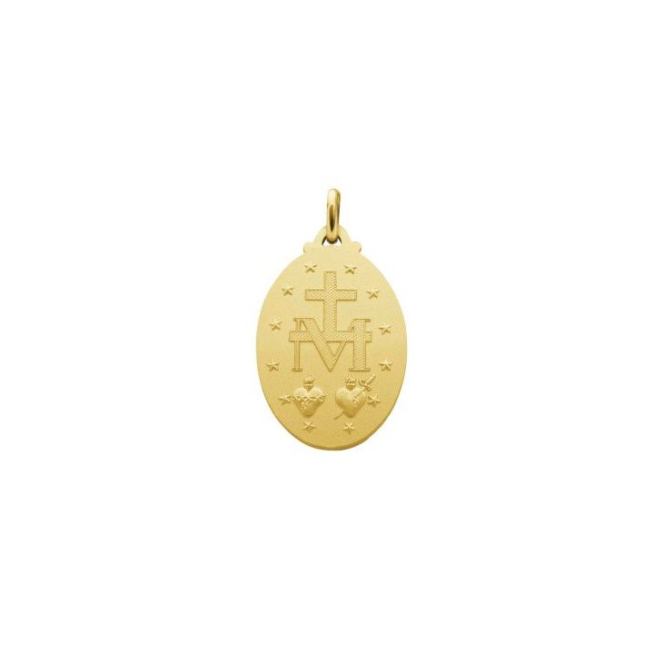 Médaille Miraculeuse - plaqué or