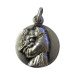 Médaille Saint Antoine - métal argenté - 15 mm