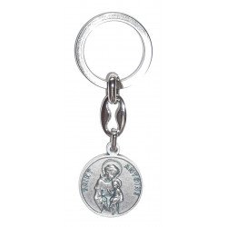 Porte-clés Saint Antoine avec prière