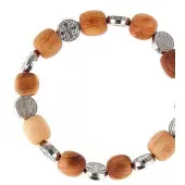 Bracelet Saint Benoit - Bois d'olivier - 3