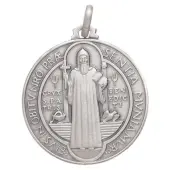 Médaille Saint Benoît - argent - 2