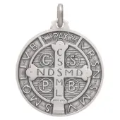 Médaille Saint Benoît - argent - 3