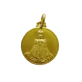 Médaille Enfant Jésus de Prague 16 mm - plaqué or - 2