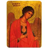 Icône plate Saint Michel rouge - 2