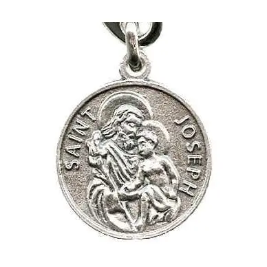 Porte-clés Saint Joseph avec prière
