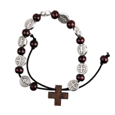 Bracelet Saint Benoît - Bois