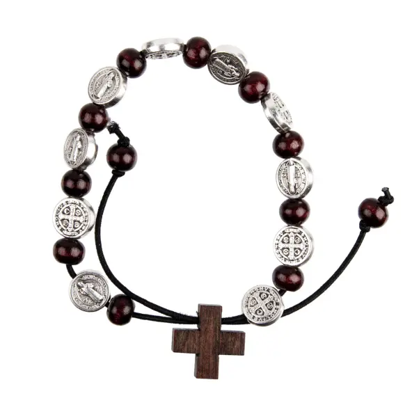 Bracelet Saint Benoît - Bois