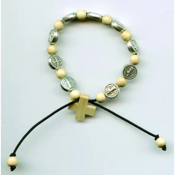 Bracelet Saint Benoît - Bois