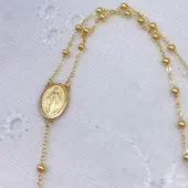 Collier chapelet 55 cm en or 18 carats - 2
