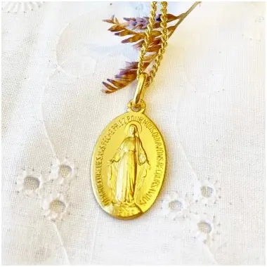 Médaille Miraculeuse - plaqué or