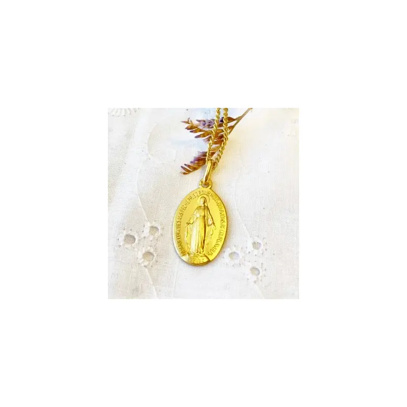 Médaille Miraculeuse - plaqué or