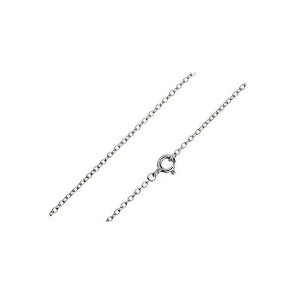 Chaîne maille forçat 1.9 mm - 55 cm - Argent
