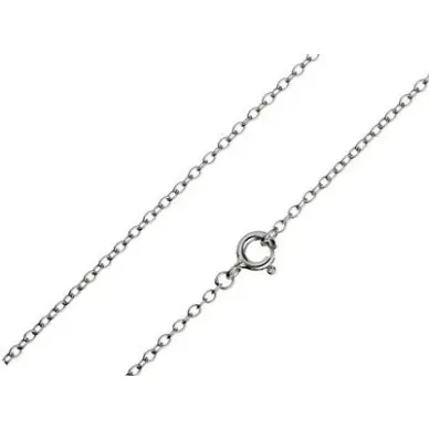 Chaîne maille forçat 1,9 mm - 60 cm - Argent