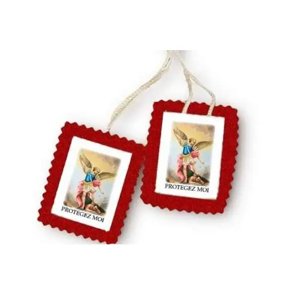 Scapulaire en tissu - Saint Michel - Petit format
