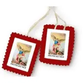 Scapulaire en tissu - Saint Michel - Petit format - 2