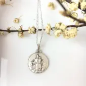 Médaille Notre-Dame du Mont Carmel en argent - 1