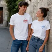 Tee-shirt La paix soit avec vous - Pape Leon XIV - 1