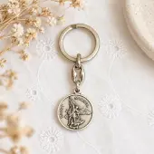 Porte-clés Saint Michel avec prière - 1