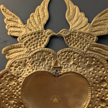 Ex-voto Coeur Sacré aux colombes