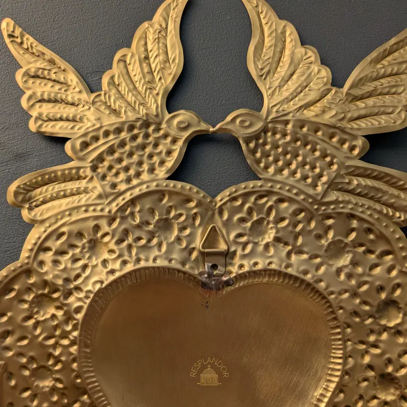 Ex-voto Coeur Sacré aux colombes
