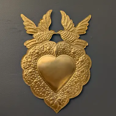 Ex-voto Coeur Sacré aux colombes