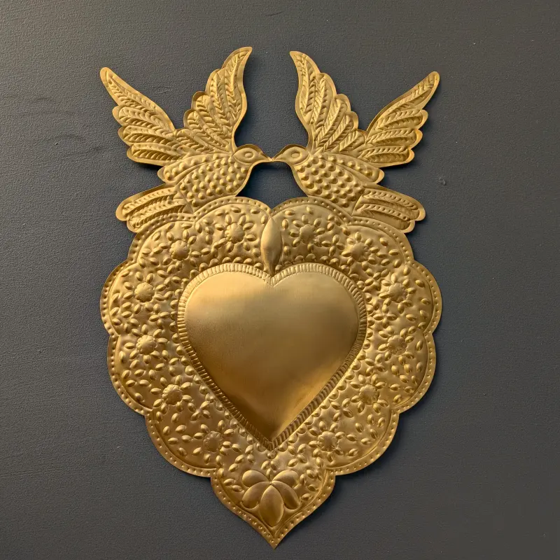 Ex-voto Coeur Sacré aux colombes