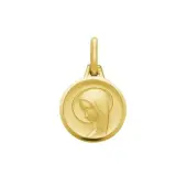 Médaille de la Vierge Marie 13 mm - plaqué or - 3