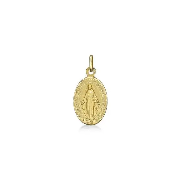 Médaille Miraculeuse festonnée - or 18 carats
