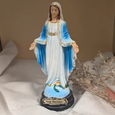 Statue de la Vierge Miraculeuse - résine