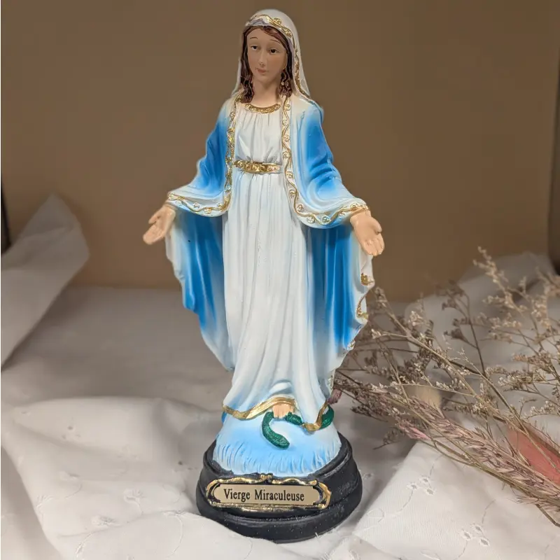 Statue de la Vierge Miraculeuse - résine