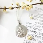 Médaille de la Vierge à l'Enfant - argent - 1