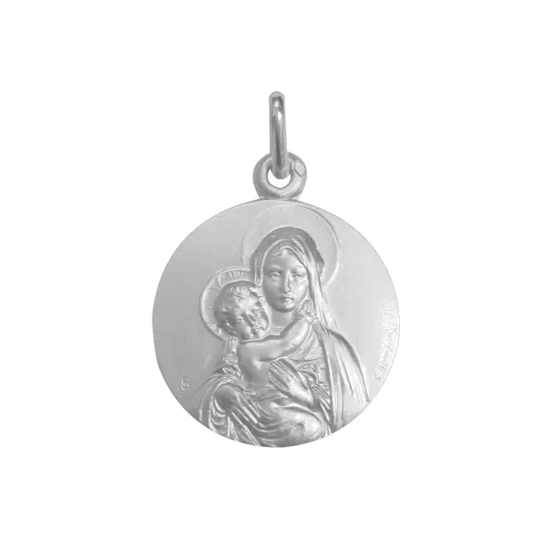 Médaille de la Vierge à l'Enfant - argent