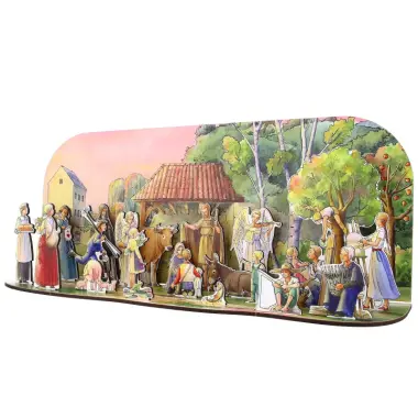 Calendrier de l'Avent en bois | Petit Page