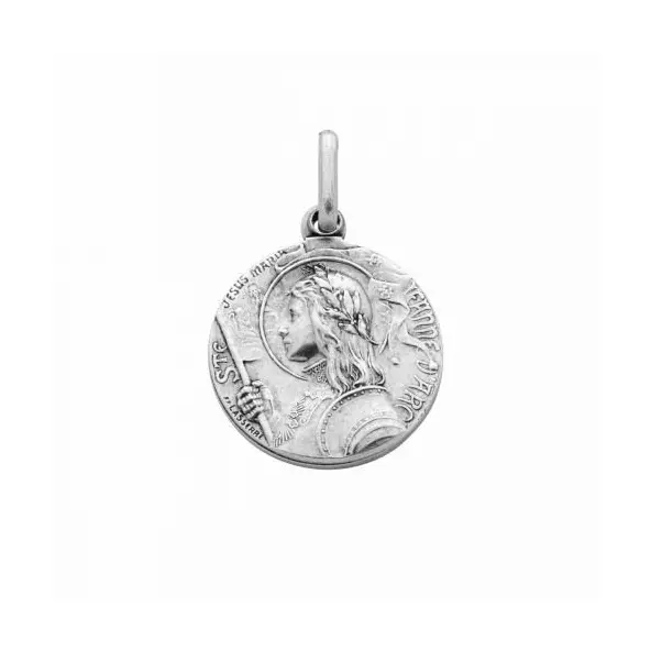 Médaille Sainte Jeanne d'Arc - 18 mm - laiton