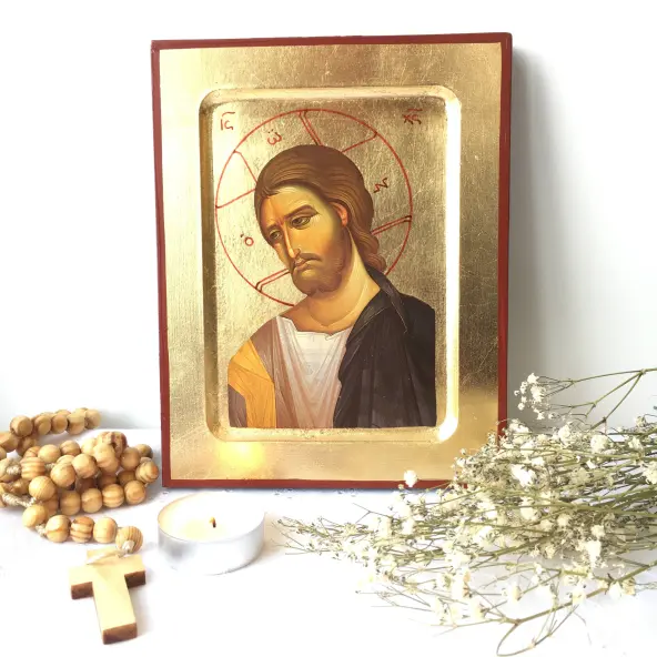 Icône Creuse du Christ Miséricordieux