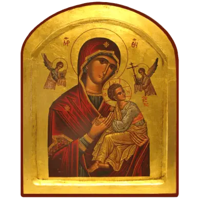 Icône Creuse Arrondie Notre-Dame de Perpétuel Secours