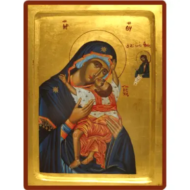 Icône Creuse Vierge de Passion