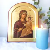 Icône Creuse Arrondie Marie Porte du Ciel - 1