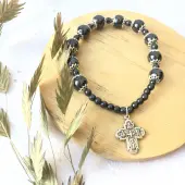 Bracelet dizainier hématite - 1