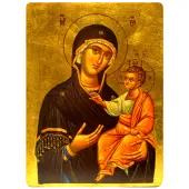 Icône Plate Vierge toute Puissante - 2