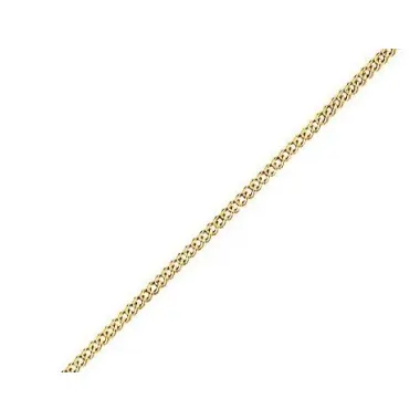 Chaine maille gourmette en or 18 carats 2.2 mm - 45 cm